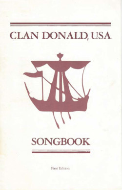 Clan Donald Songbook Cover